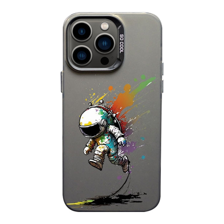 Color Ink Frosted PC+TPU Phone Case, For iPhone 13 Pro