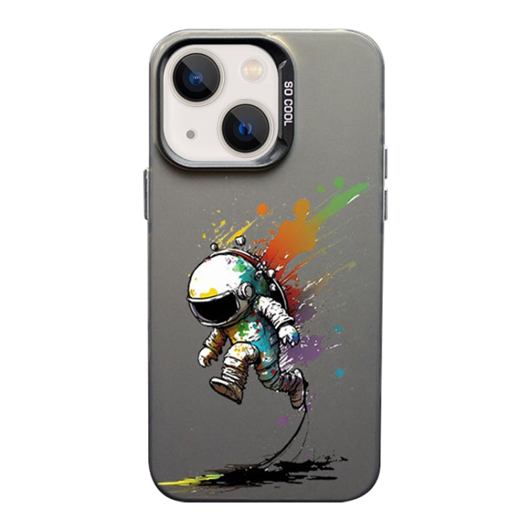 Color Ink Frosted PC+TPU Phone Case, For iPhone 13