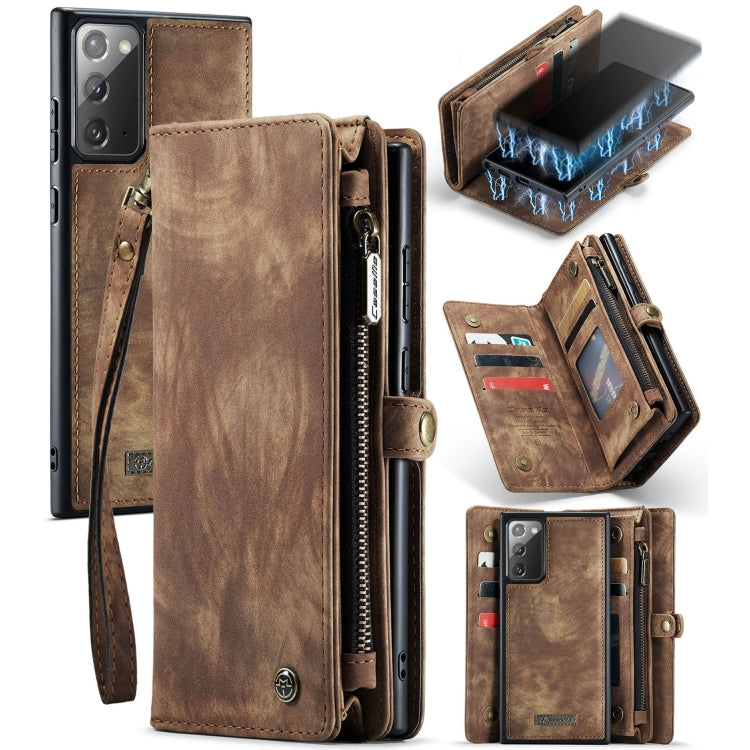 CaseMe-008 Detachable Multifunctional Horizontal Flip Leather Case with Card Slot & Holder & Zipper Wallet & Photo Frame