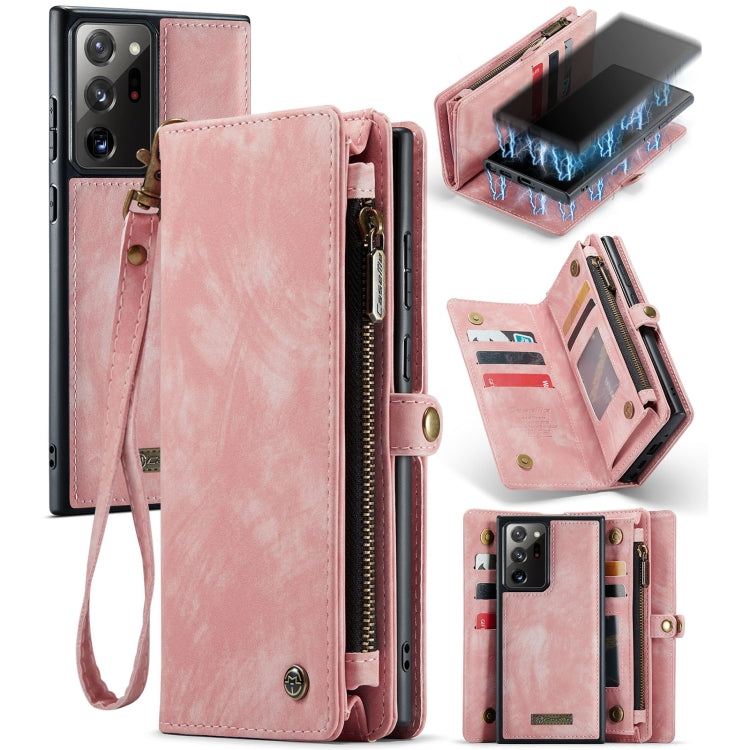 CaseMe-008 Detachable Multifunctional Horizontal Flip Leather Case with Card Slot & Holder & Zipper Wallet & Photo Frame