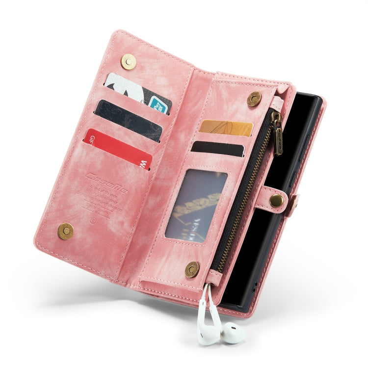 CaseMe-008 Detachable Multifunctional Horizontal Flip Leather Case with Card Slot & Holder & Zipper Wallet & Photo Frame