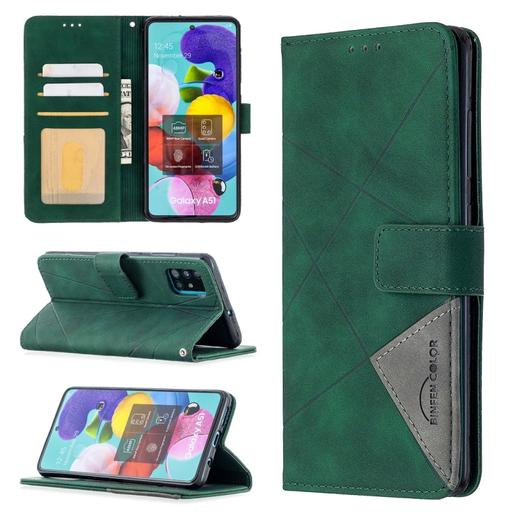 Rhombus Texture Magnetic Buckle Horizontal Flip Leather Case with Holder & Card Slots & Wallet & Photo Frame