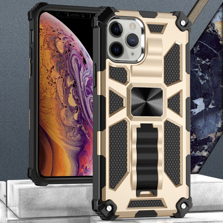 Armor Shockproof TPU + PC Magnetic Protective Case with Holder