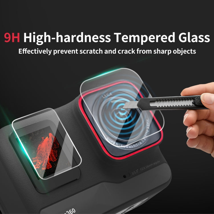 Sunnylife 3 in 1 Rear & Front Screen Lens Explosion proof Film, For Insta360 Ace Pro, For Insta360 Ace