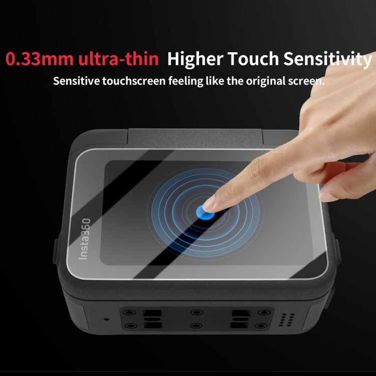 Sunnylife 3 in 1 Rear & Front Screen Lens Explosion proof Film, For Insta360 Ace Pro, For Insta360 Ace