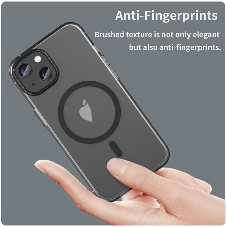 MagSafe Frosted Translucent TPU + PC Full Coverage Phone Case, For iPhone 14, For iPhone 14 Pro