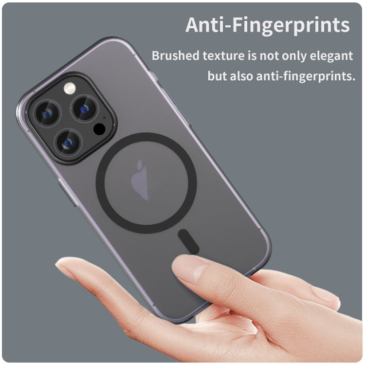 MagSafe Frosted Translucent TPU + PC Full Coverage Phone Case, For iPhone 14, For iPhone 14 Pro