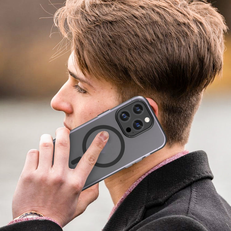 MagSafe Frosted Translucent TPU + PC Full Coverage Phone Case, For iPhone 15 Pro, For iPhone 15 Plus