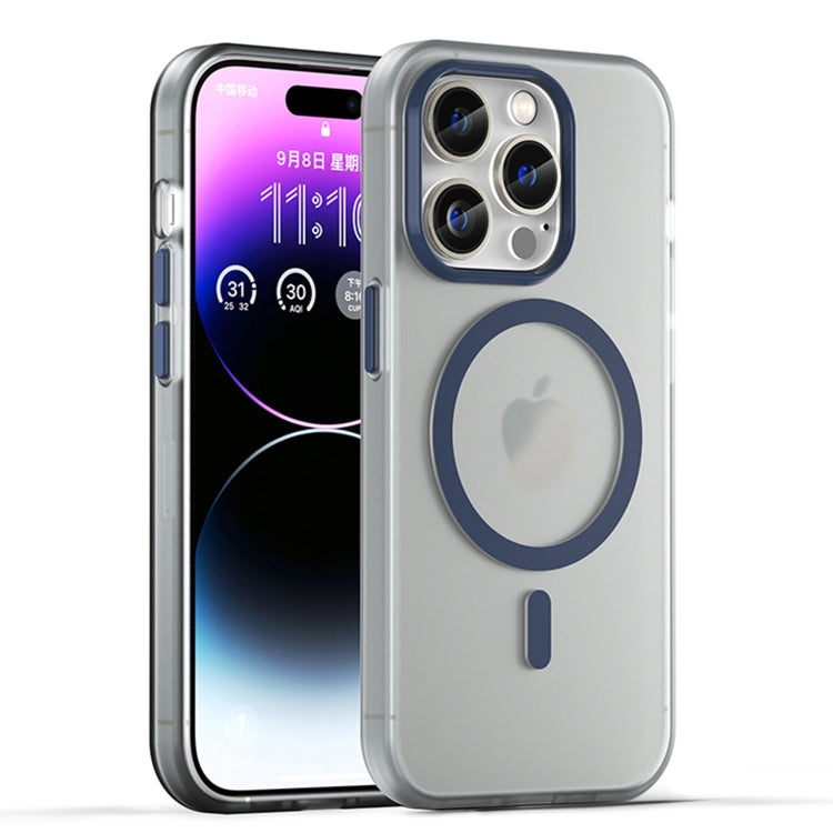MagSafe Frosted Translucent TPU + PC Full Coverage Phone Case, For iPhone 16 Pro, For iPhone 16 Plus