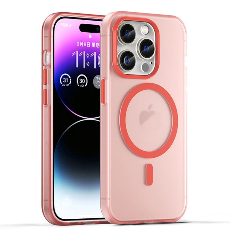 MagSafe Frosted Translucent TPU + PC Full Coverage Phone Case, For iPhone 16 Pro, For iPhone 16 Plus