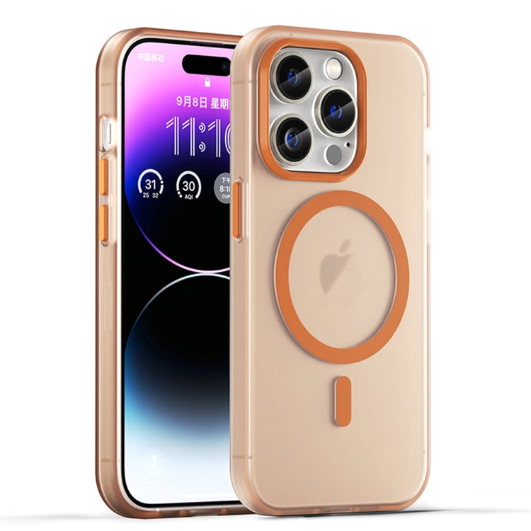 MagSafe Frosted Translucent TPU + PC Full Coverage Phone Case, For iPhone 16 Pro, For iPhone 16 Plus