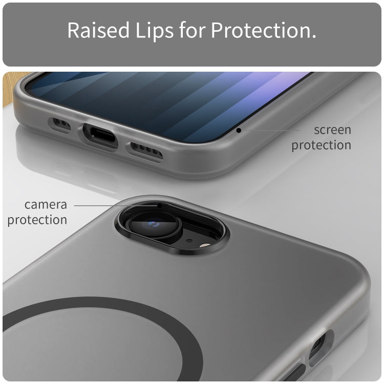 MagSafe Frosted Translucent TPU + PC Full Coverage Phone Case, For iPhone 17 Pro Max, For iPhone 17 Pro, For iPhone 17