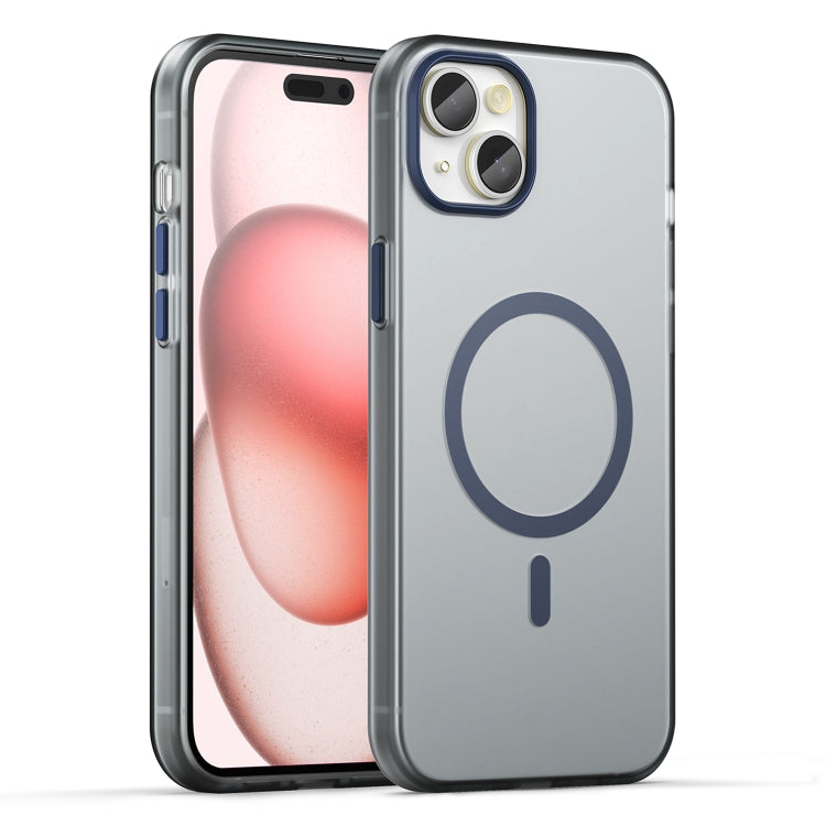 MagSafe Frosted Translucent TPU + PC Full Coverage Phone Case, For iPhone 15 Pro, For iPhone 15 Plus