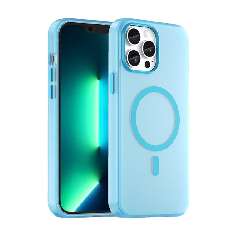 MagSafe Frosted Translucent TPU + PC Full Coverage Phone Case, For iPhone 13 Pro Max, For iPhone 13 Pro