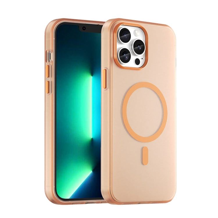 MagSafe Frosted Translucent TPU + PC Full Coverage Phone Case, For iPhone 13 Pro Max, For iPhone 13 Pro