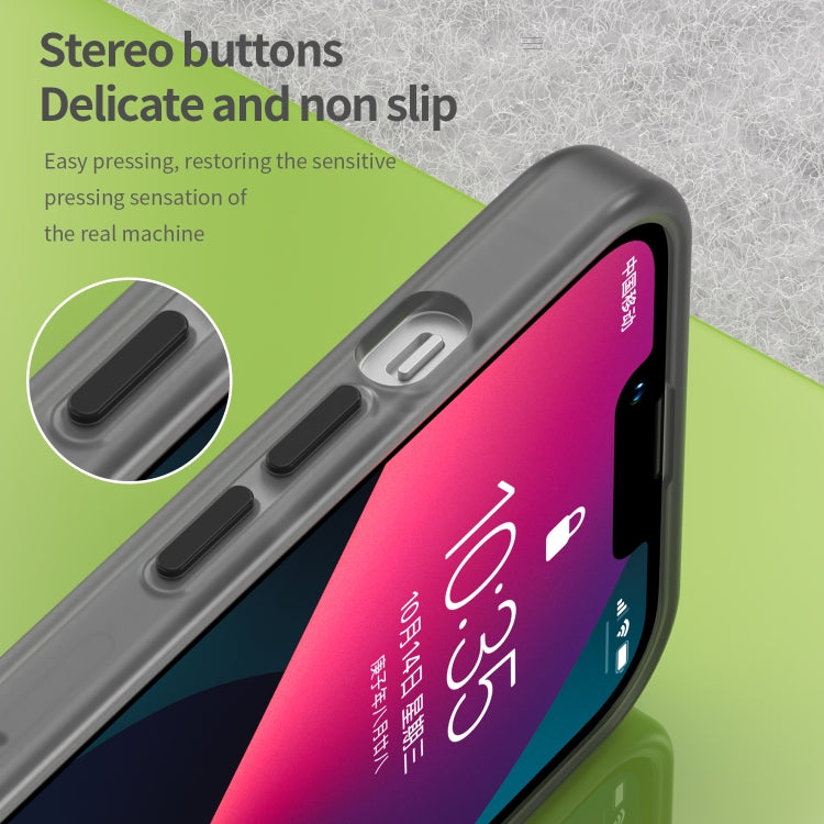 MagSafe Frosted Translucent TPU + PC Full Coverage Phone Case, For iPhone 13, For iPhone 12