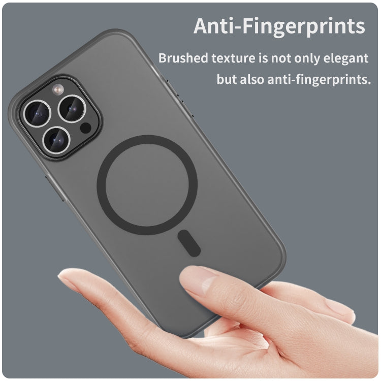 MagSafe Frosted Translucent TPU + PC Full Coverage Phone Case, For iPhone 12 Pro Max, For iPhone 12 Pro