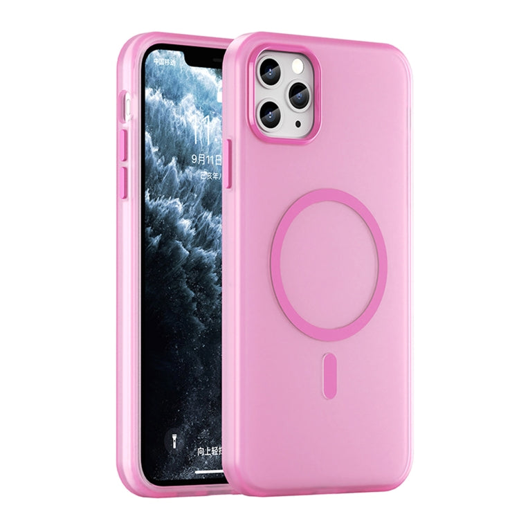 MagSafe Frosted Translucent TPU + PC Full Coverage Phone Case, For iPhone 11 Pro Max, For iPhone 11