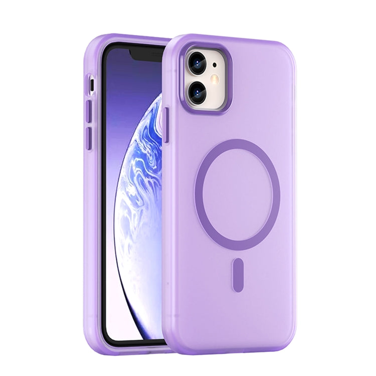 MagSafe Frosted Translucent TPU PC Coverage iPhone 11 Pro Max Case For iPhone 11