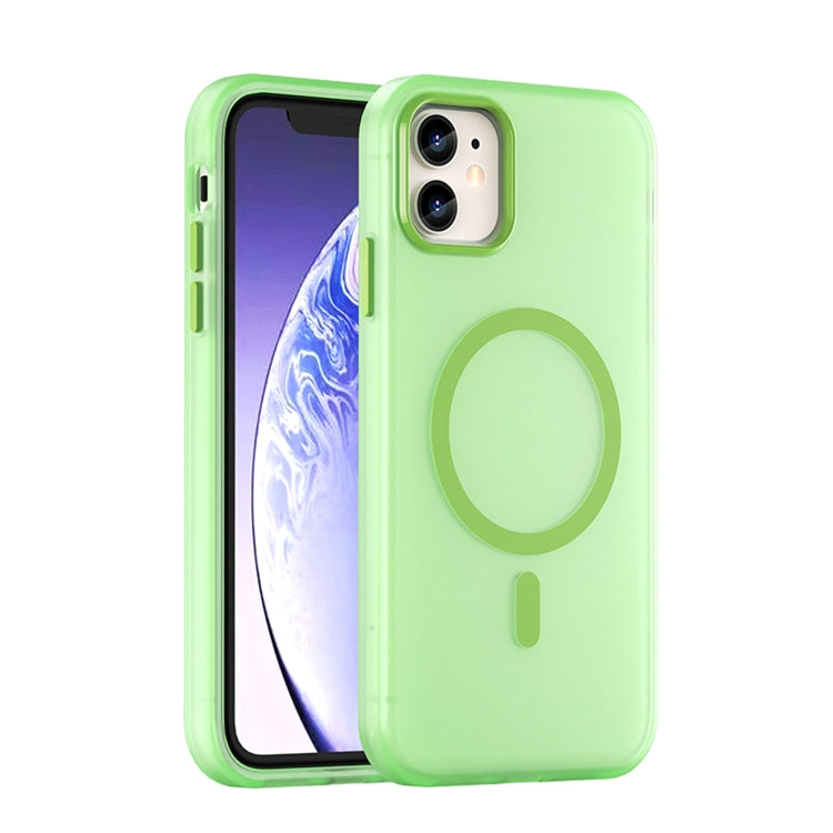 MagSafe Frosted Translucent TPU PC Coverage iPhone 11 Pro Max Case For iPhone 11