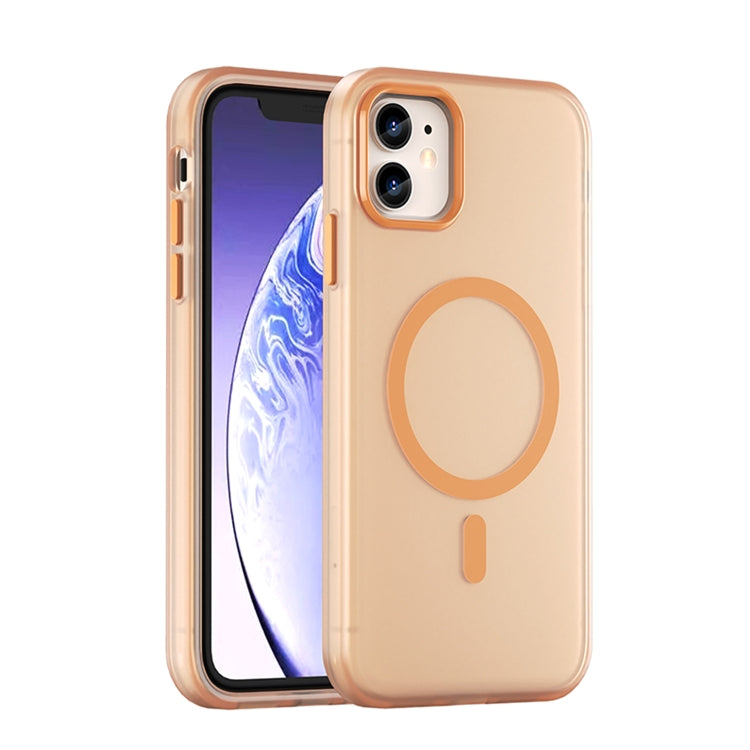 MagSafe Frosted Translucent TPU PC Coverage iPhone 11 Pro Max Case For iPhone 11