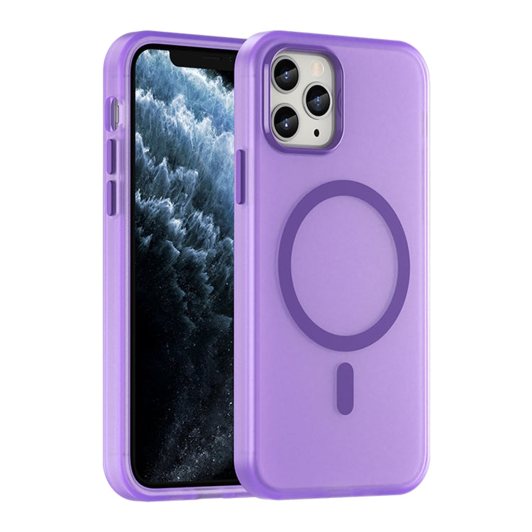 MagSafe Frosted Translucent TPU + PC Full Coverage Phone Case, For iPhone 11 Pro