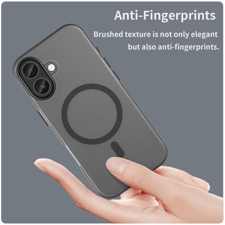 MagSafe Frosted Translucent TPU + PC Full Coverage Phone Case, For iPhone 17 Pro Max, For iPhone 17 Pro, For iPhone 17