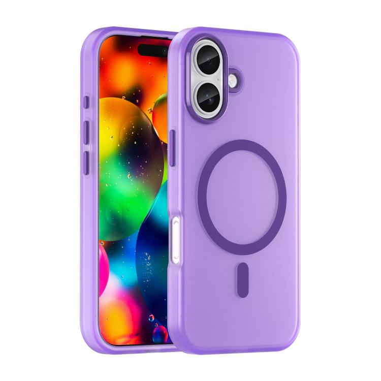 MagSafe Frosted Translucent TPU + PC Full Coverage Phone Case, For iPhone 17 Pro Max, For iPhone 17 Pro, For iPhone 17