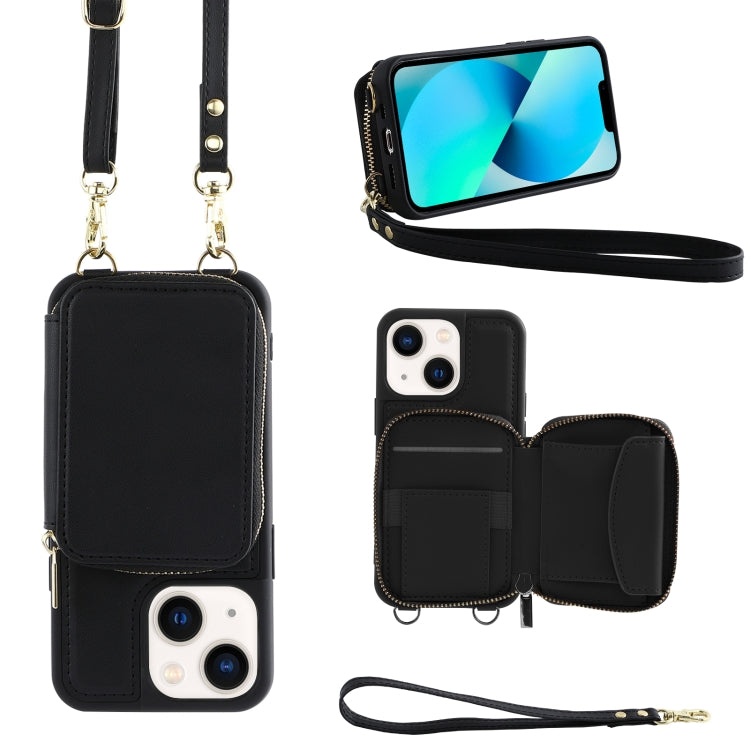 Multifunctional Zipper Wallet RFID Phone Leather Case, Series 5