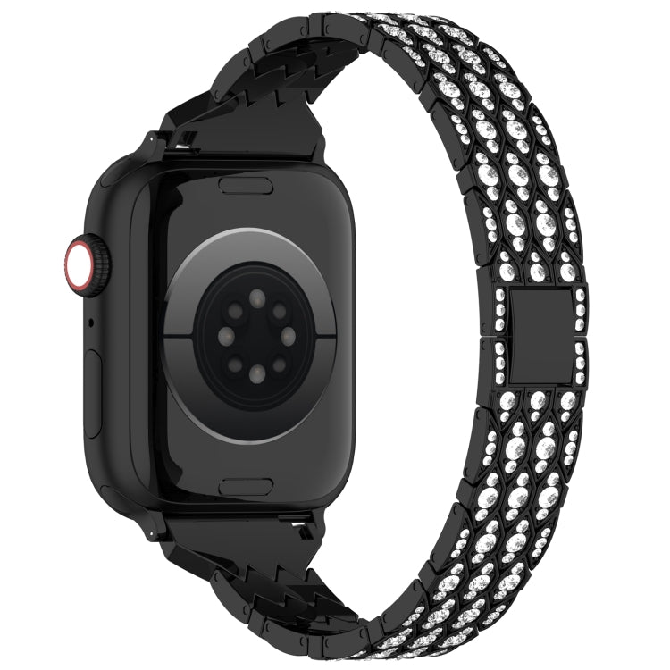 Devil Eye Diamond Bracelet Metal Watch Band, For Apple Watch SE 40mm, For Apple Watch SE 44mm, For Apple Watch Series 6 40mm, For Apple Watch Series 6 44mm, For Apple Watch Series 5 44mm, For Apple Watch Series 5 40mm