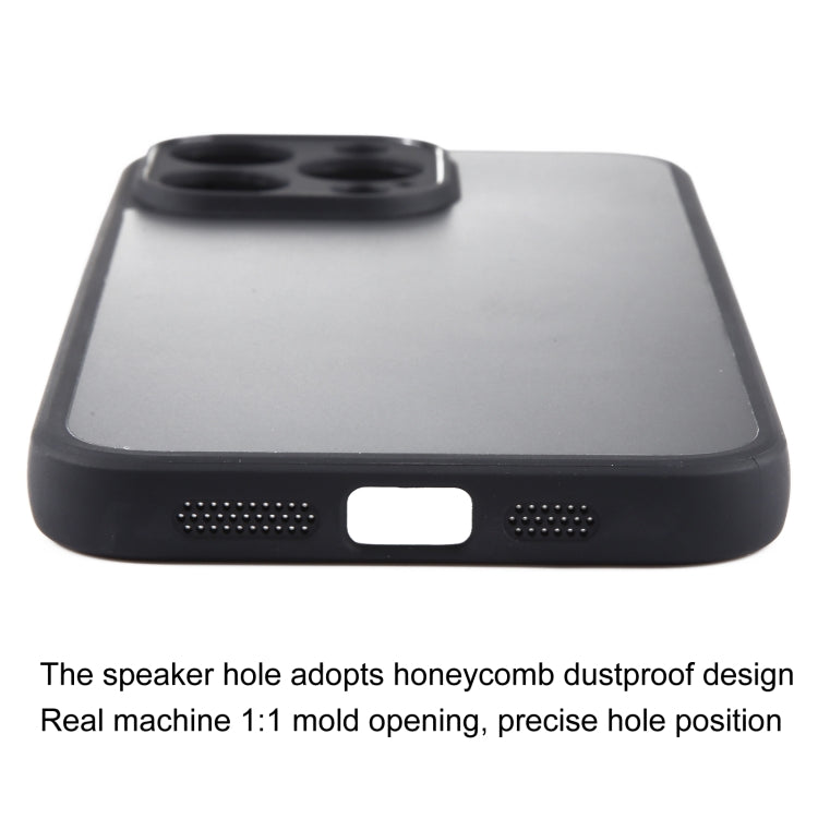 Fine Pore Matte Black TPU + PC Phone Case, For iPhone 15 Pro Max, For iPhone 15 Pro, For iPhone 15 Plus, For iPhone 15, For iPhone 14 Plus, For iPhone 14, For iPhone 14 Pro, For iPhone 14 Pro Max, For iPhone SE 2022 / 2020 / 8 / 7, For iPhone 13 Pro Ma...