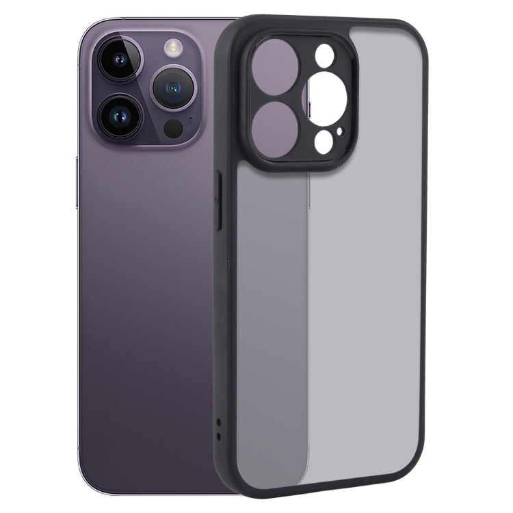 Fine Pore Matte Black TPU + PC Phone Case, For iPhone 15 Pro Max, For iPhone 15 Pro, For iPhone 15 Plus, For iPhone 15, For iPhone 14 Plus, For iPhone 14, For iPhone 14 Pro, For iPhone 14 Pro Max, For iPhone SE 2022 / 2020 / 8 / 7, For iPhone 13 Pro Ma...