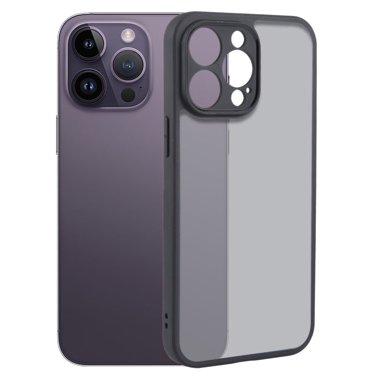 Fine Pore Matte Black TPU + PC Phone Case, For iPhone 15 Pro Max, For iPhone 15 Pro, For iPhone 15 Plus, For iPhone 15, For iPhone 14 Plus, For iPhone 14, For iPhone 14 Pro, For iPhone 14 Pro Max, For iPhone SE 2022 / 2020 / 8 / 7, For iPhone 13 Pro Ma...