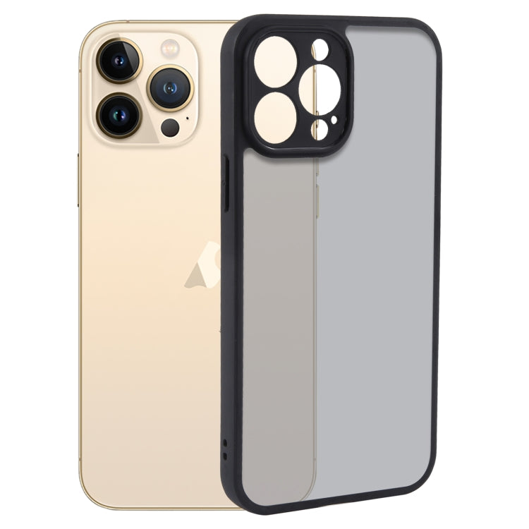 Fine Pore Matte Black TPU + PC Phone Case, For iPhone 15 Pro Max, For iPhone 15 Pro, For iPhone 15 Plus, For iPhone 15, For iPhone 14 Plus, For iPhone 14, For iPhone 14 Pro, For iPhone 14 Pro Max, For iPhone SE 2022 / 2020 / 8 / 7, For iPhone 13 Pro Ma...