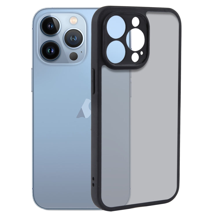 Fine Pore Matte Black TPU + PC Phone Case, For iPhone 15 Pro Max, For iPhone 15 Pro, For iPhone 15 Plus, For iPhone 15, For iPhone 14 Plus, For iPhone 14, For iPhone 14 Pro, For iPhone 14 Pro Max, For iPhone SE 2022 / 2020 / 8 / 7, For iPhone 13 Pro Ma...