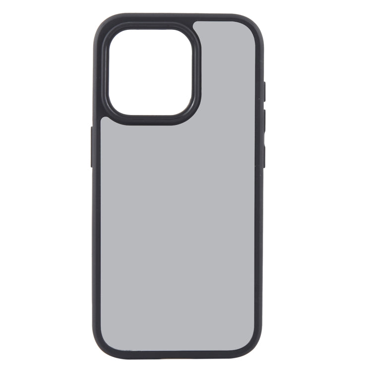 Big Pore Matte Black TPU + PC Phone Case, For iPhone 15 Pro Max, For iPhone 15 Pro, For iPhone 15 Plus, For iPhone 15