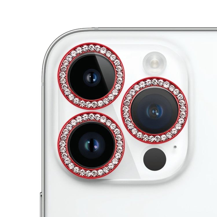 9H Point Drill Camera Lens Protector Ring, For iPhone 15 Pro Max / 15 Pro, For iPhone 15 / 15 Plus