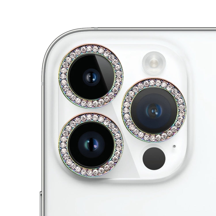 9H Point Drill Camera Lens Protector Ring, For iPhone 15 Pro Max / 15 Pro, For iPhone 15 / 15 Plus