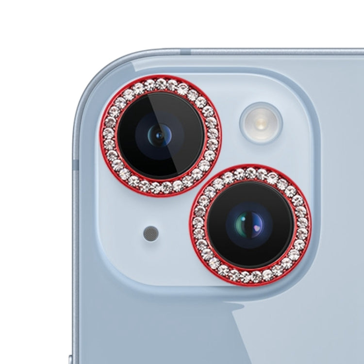 9H Point Drill Camera Lens Protector Ring, For iPhone 15 Pro Max / 15 Pro, For iPhone 15 / 15 Plus