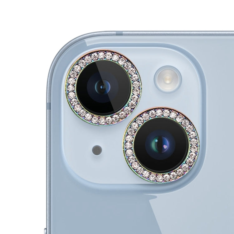9H Point Drill Camera Lens Protector Ring, For iPhone 15 Pro Max / 15 Pro, For iPhone 15 / 15 Plus