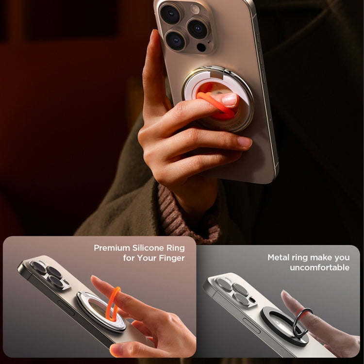 JOYROOM JR-ZS383 Magnetic Ring Holder, JR-ZS383 (Orange)