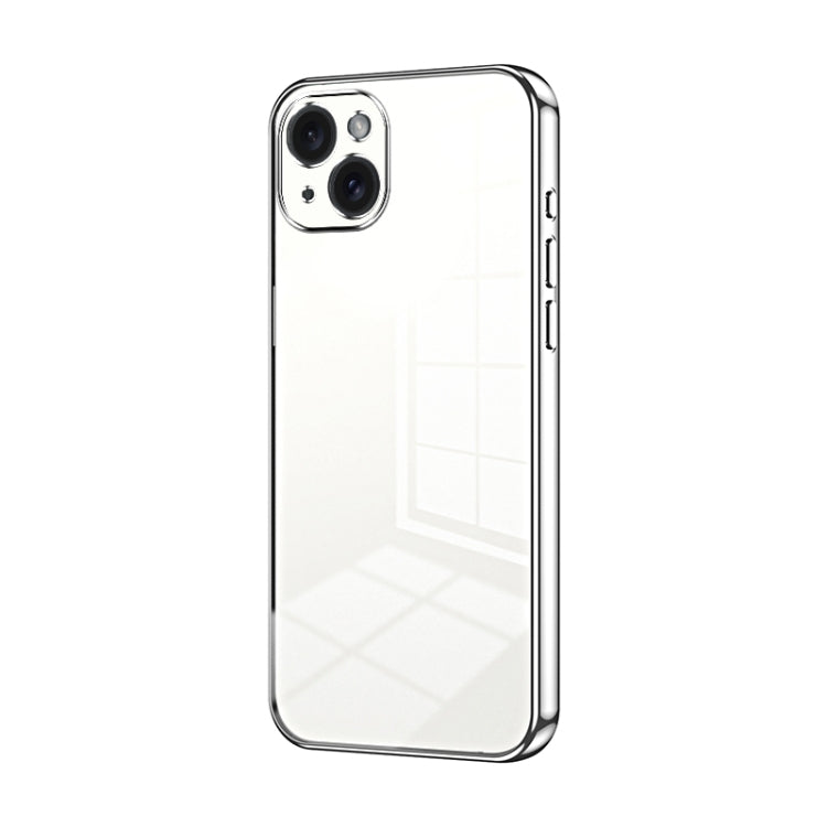 Transparent Plating Fine Hole Phone Case