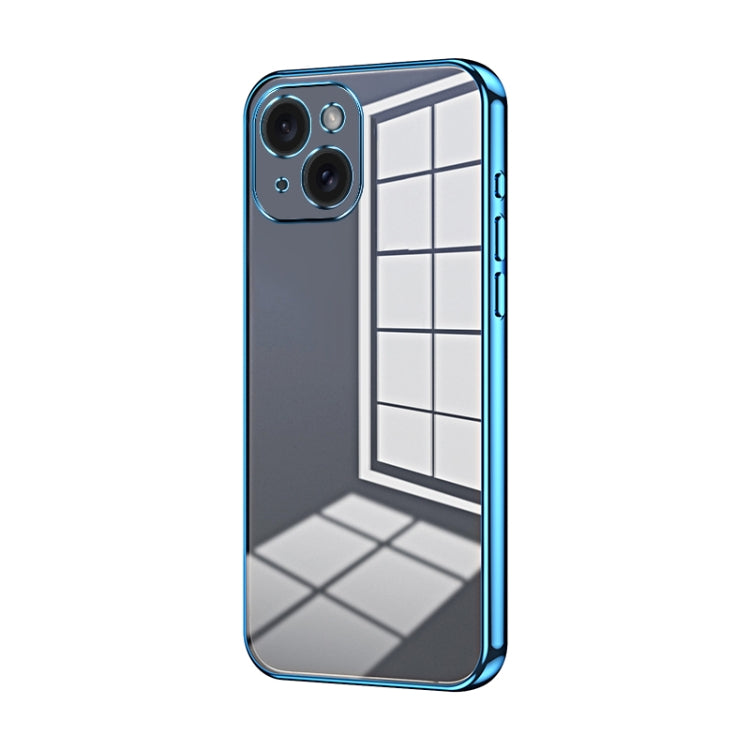 Transparent Plating Fine Hole Phone Case
