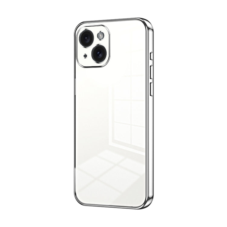Transparent Plating Fine Hole Phone Case