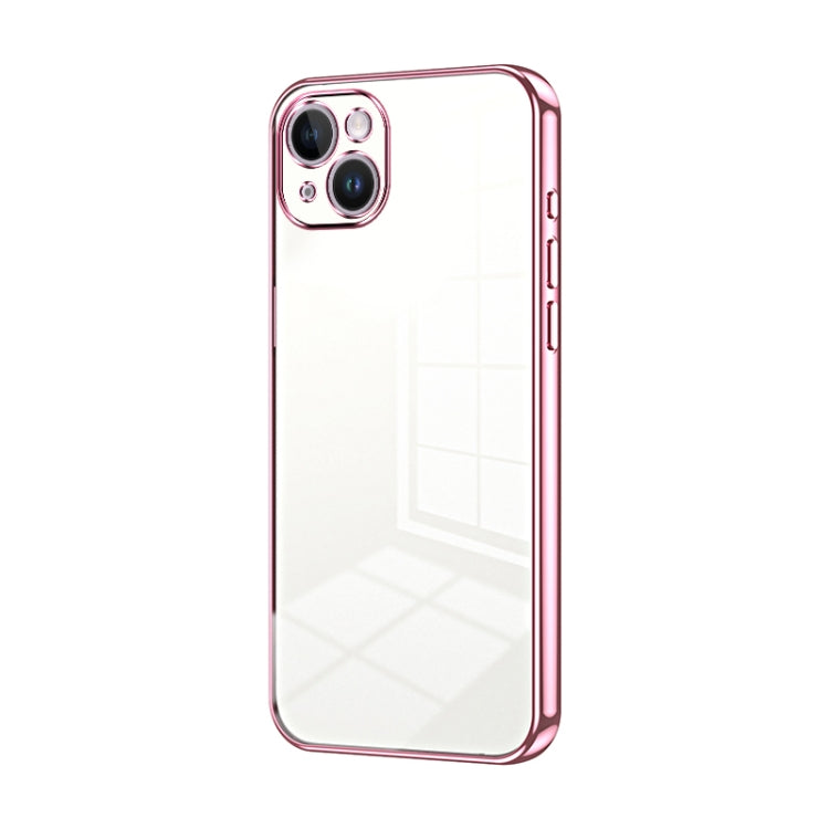 Transparent Plating Fine Hole Phone Case