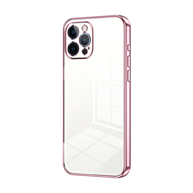 Transparent Plating Fine Hole Phone Case
