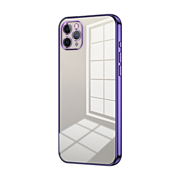Transparent Plating Fine Hole Phone Case