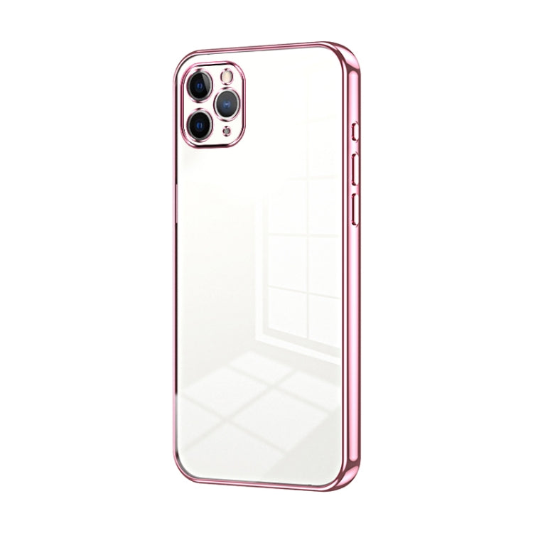 Transparent Plating Fine Hole Phone Case