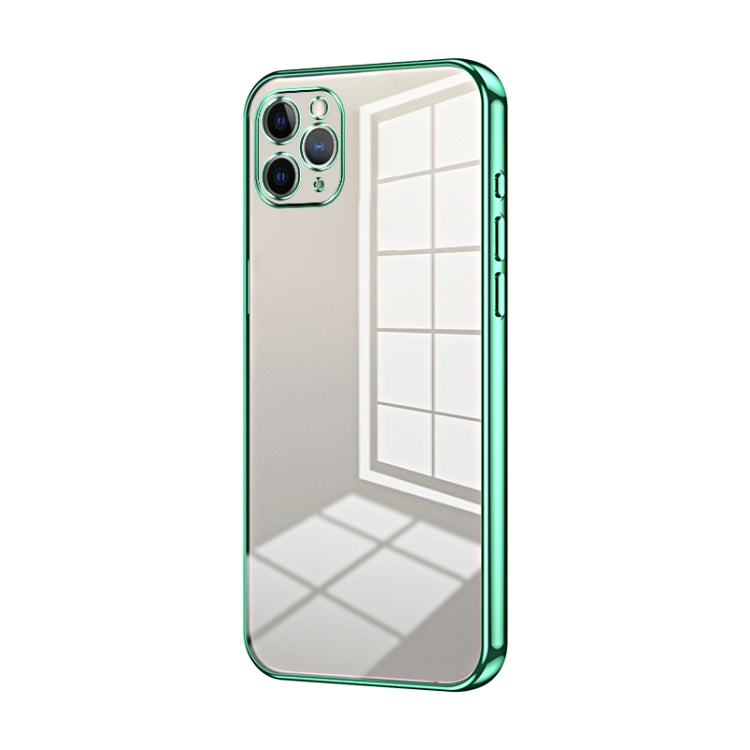 Transparent Plating Fine Hole Phone Case