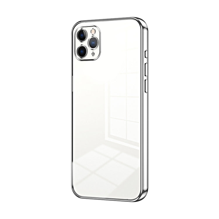 Transparent Plating Fine Hole Phone Case